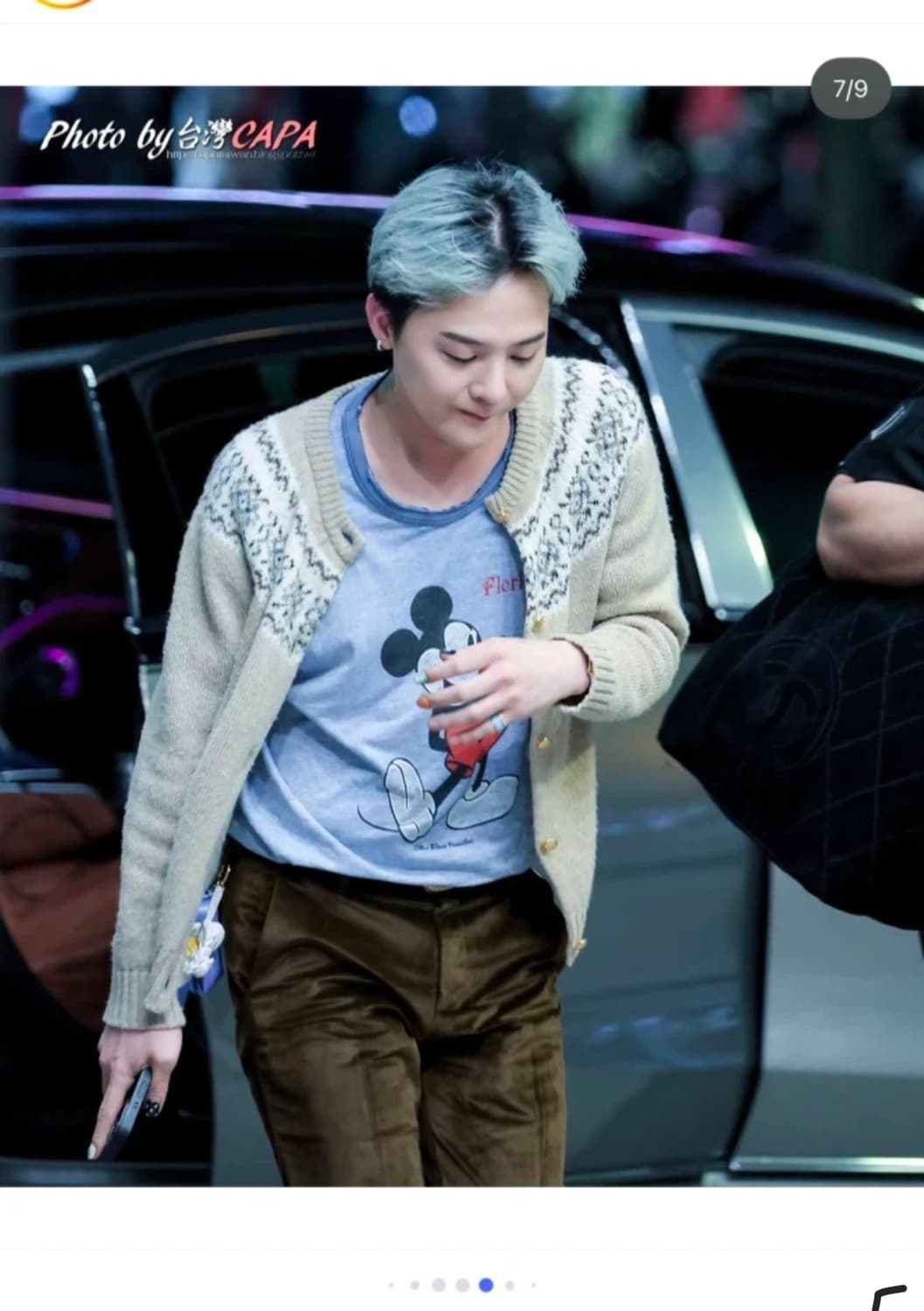 (새상품)셀린느 트리옹프 GD가디건 XL 상품이미지2