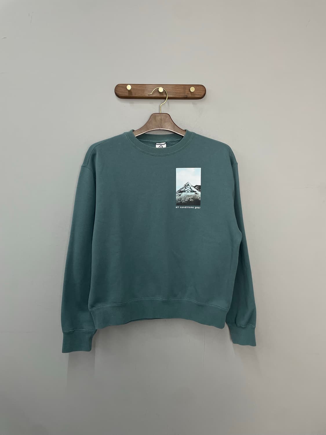 나이키 ACG 써마핏 플리스 그래픽 미네랄 슬레이트 맨투맨 H2268 상품이미지3