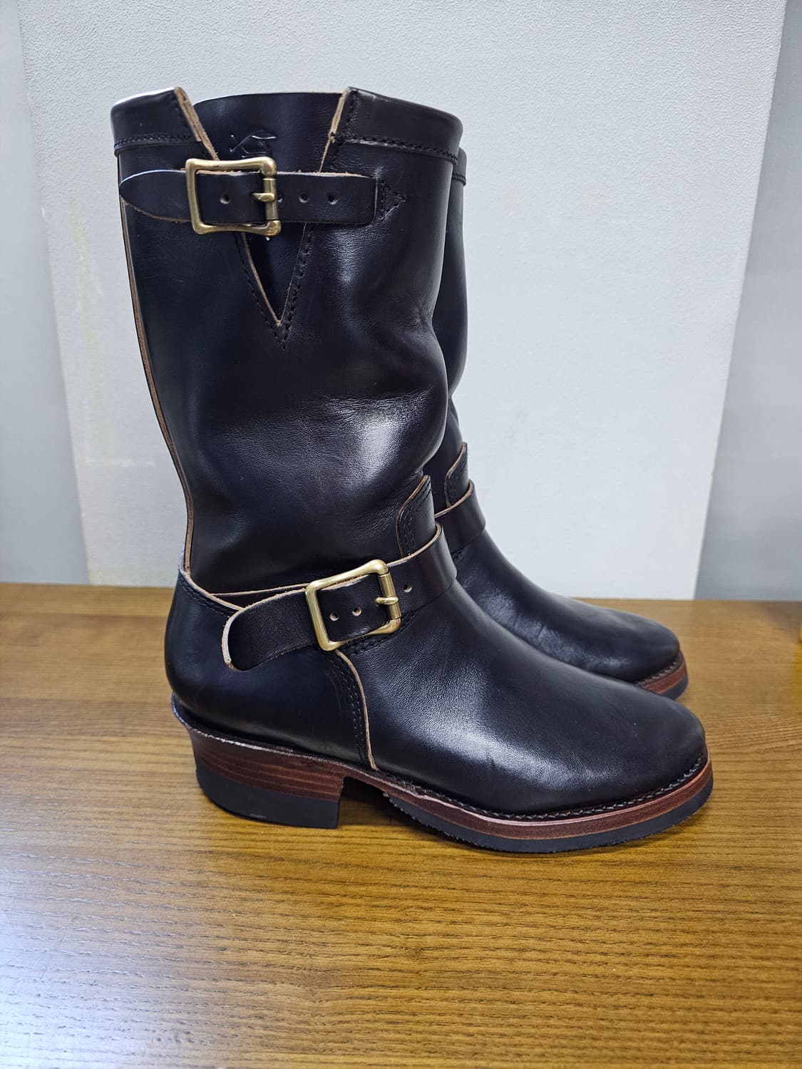 일본산 부츠 RRL스타일 가죽 부츠 상품이미지1