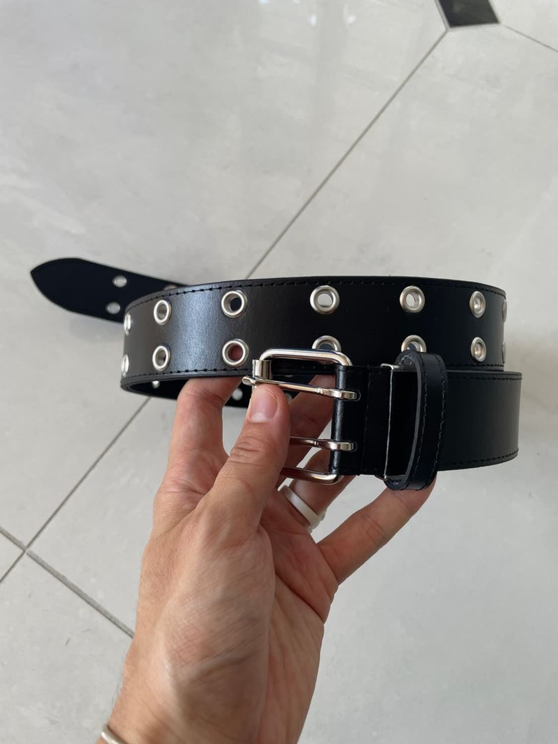 DOUBLE PIN BELT 더블 핀 벨트 상품이미지3