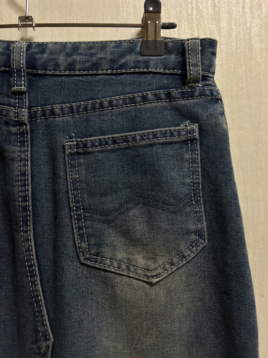 빈티지 워싱 머메이드 데님 스커트(28) 상품이미지6