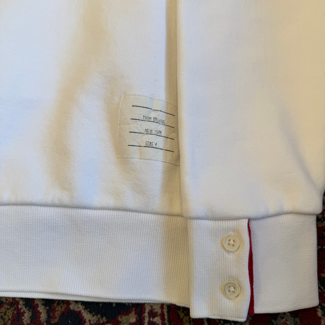 톰브라운 백삼선 스웻셔츠 맨투맨 [ 105 ] 상품이미지5