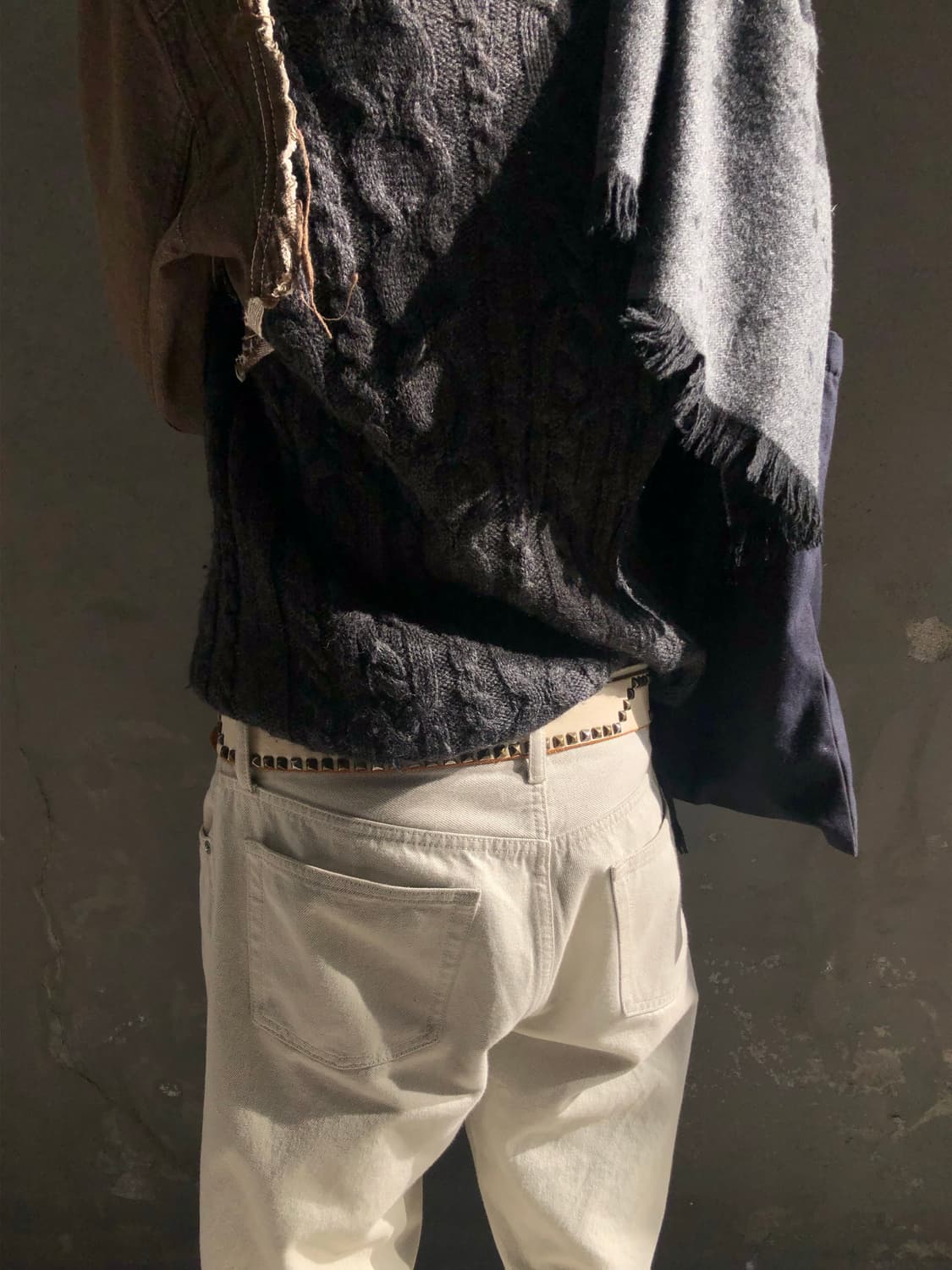 리 스터드 벨트 상품이미지2