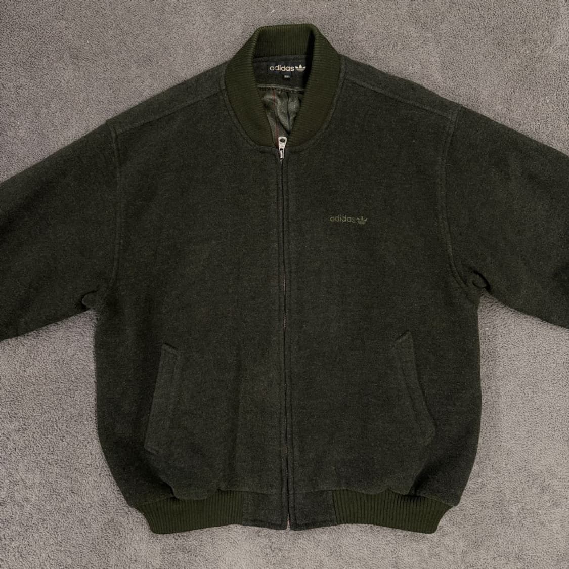 [정품] 아디다스 올드스쿨 울 봄버 자켓 상품이미지1