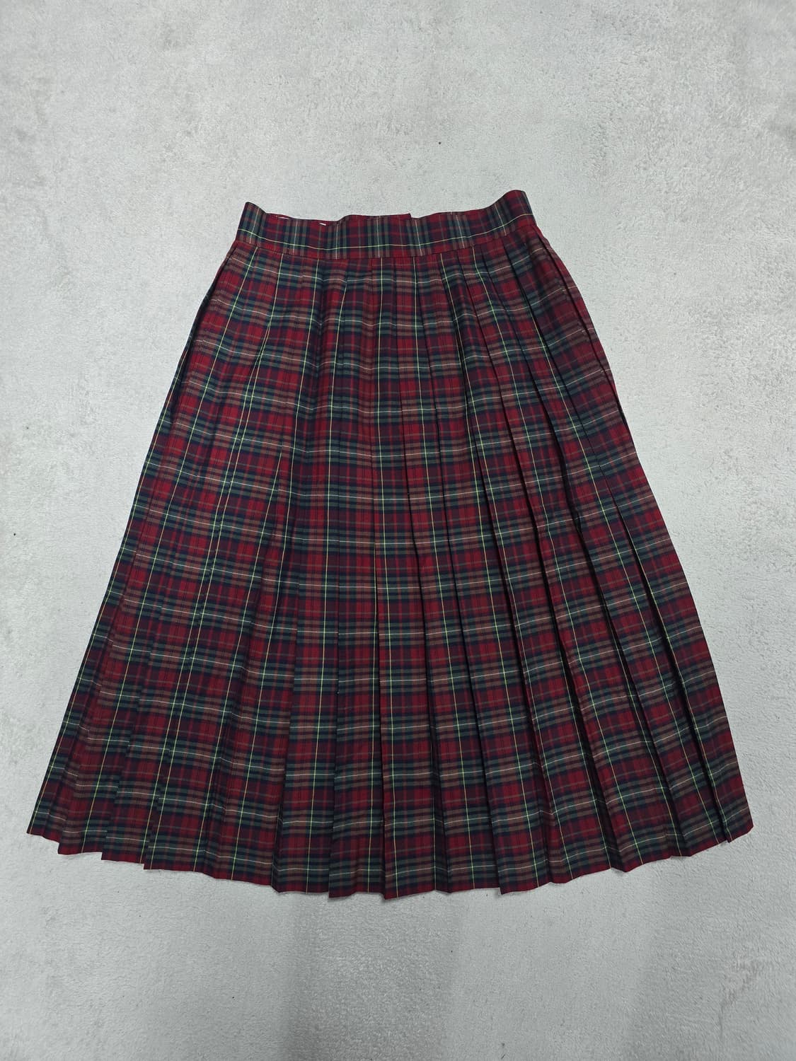 J.Press 제이프레스 체크패턴 미디 치마 상품이미지1