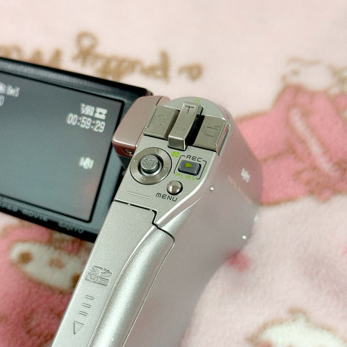 산요 작티 cg6 핑크 🫶 빈티지 캠코더 디카 상품이미지3