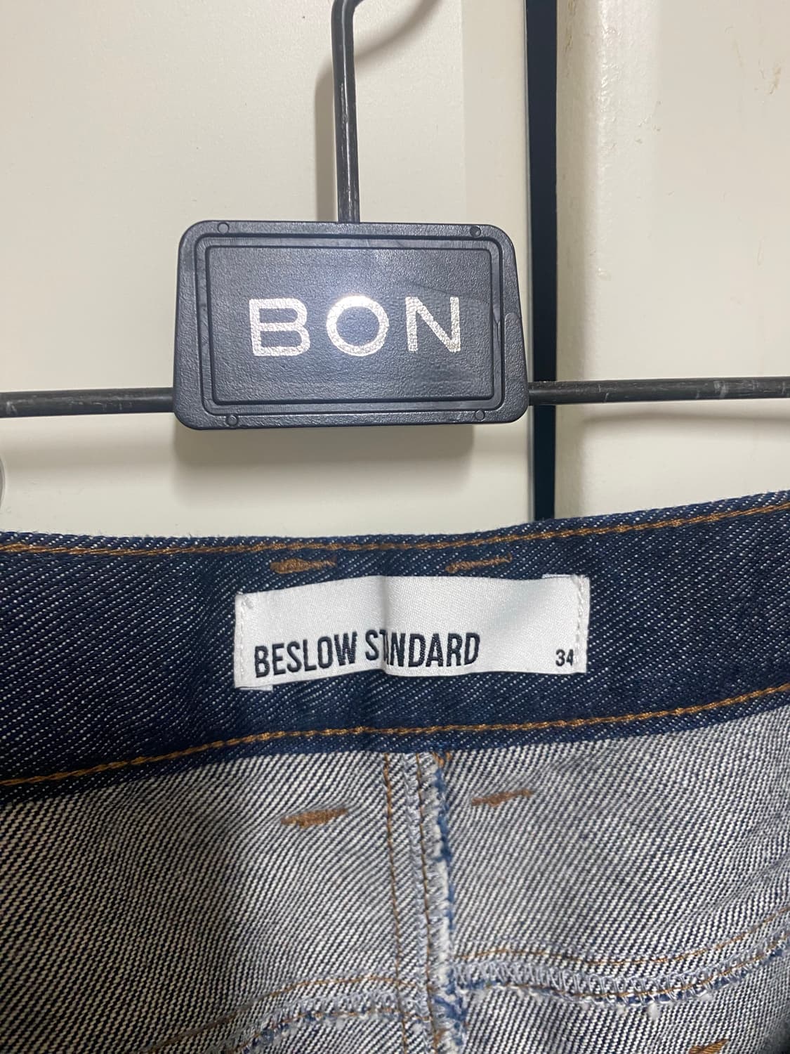 beslow 비슬로우 생지 데님 34 상품이미지3
