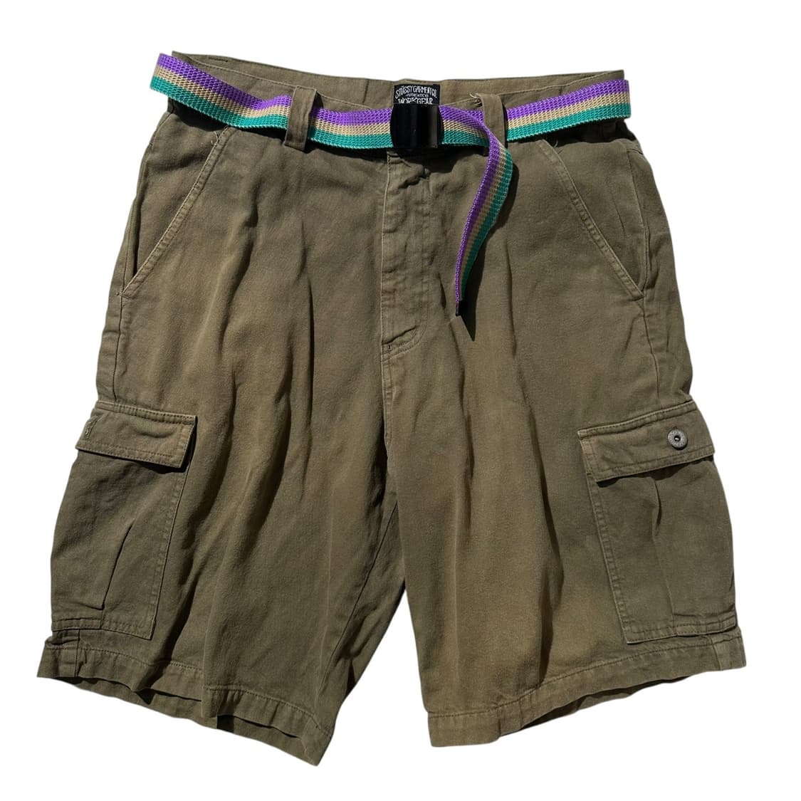 스투시 00‘s USA 워크 기어 카고 하프 팬츠 반바지 상품이미지2