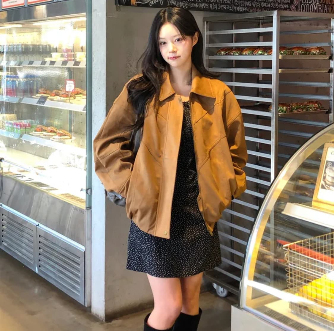 데이로제 고윤정자켓/스웨이드자켓 상품이미지3