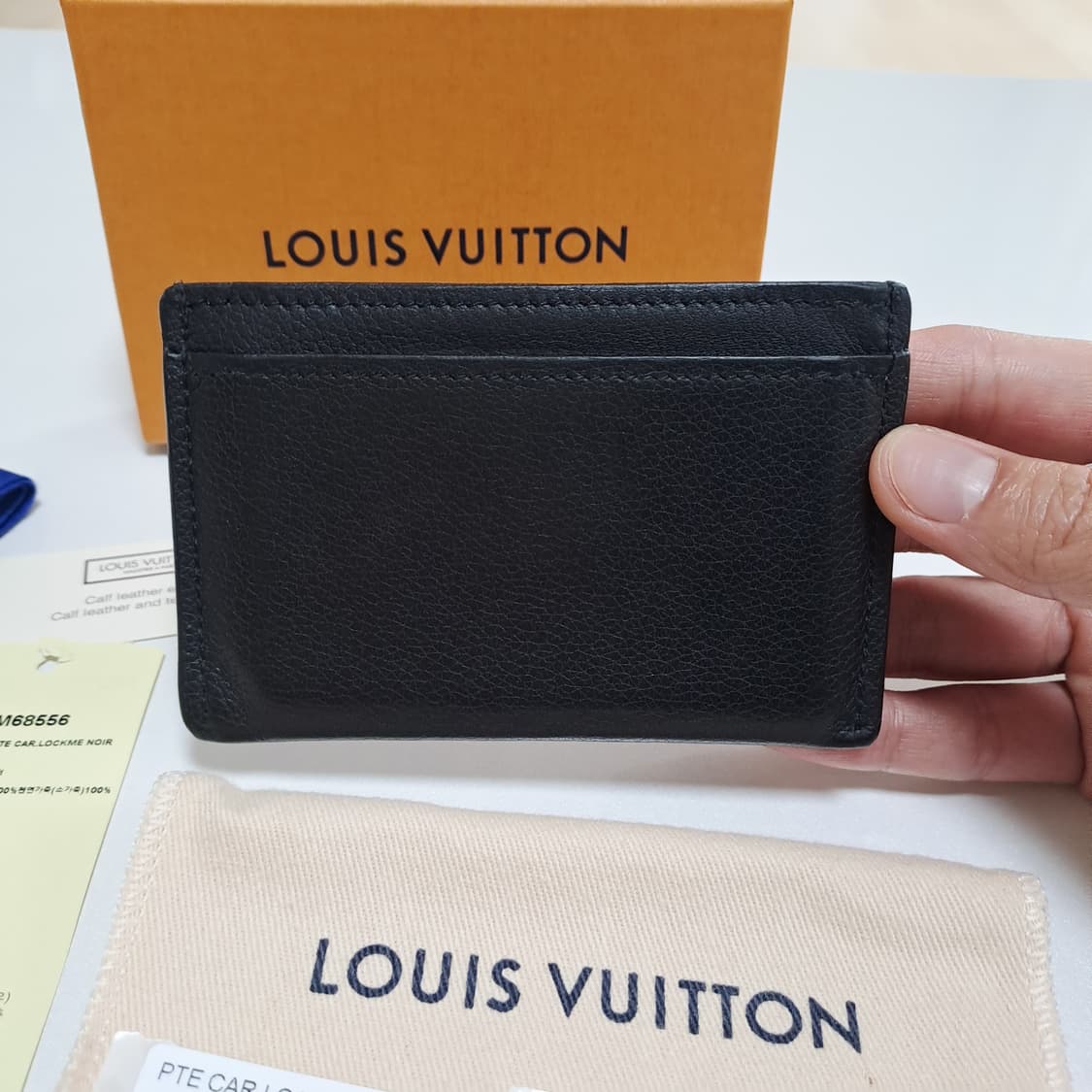 [100%/정품] 루이비통 락미 카드지갑 블랙 풀박스, 루이비통지갑 상품이미지3