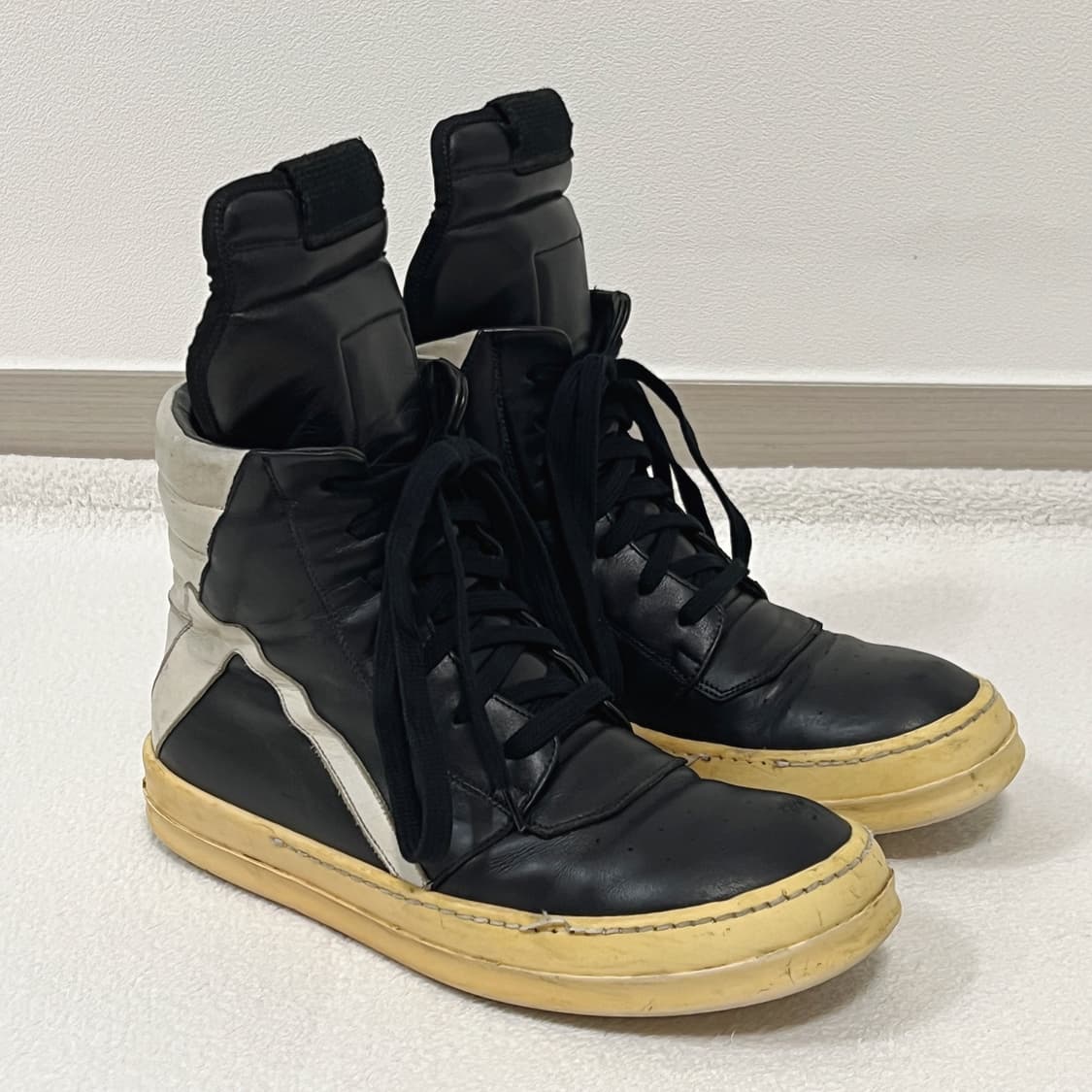 릭오웬스 13FW 지오바스켓 모노크롬 LPO 상품이미지1