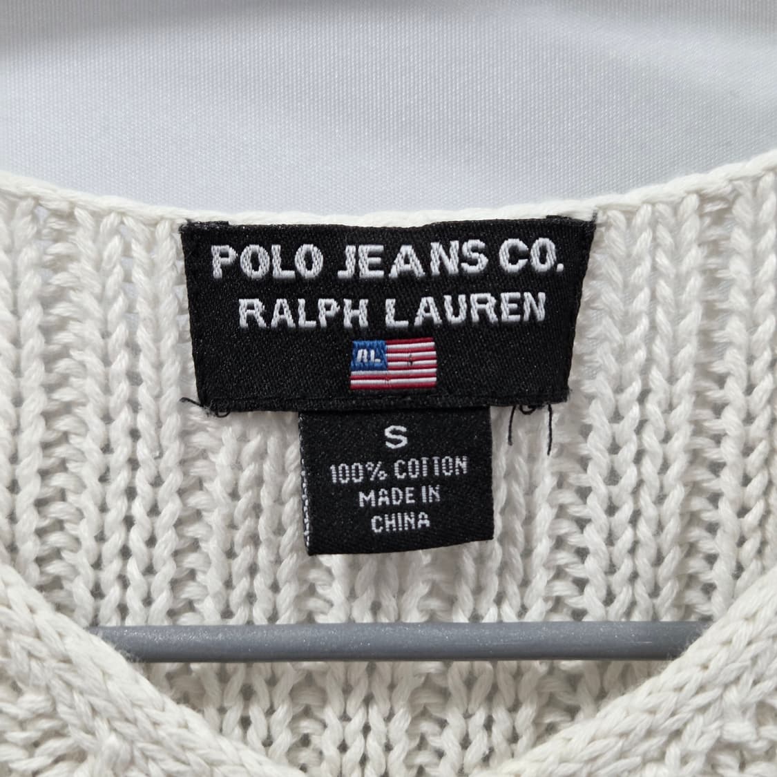 폴로진스 브이넥 니트 S 상품이미지2