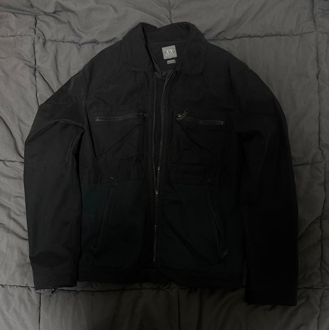 알마니 익스체인지 코튼-나일론 필드 자켓 상품이미지1