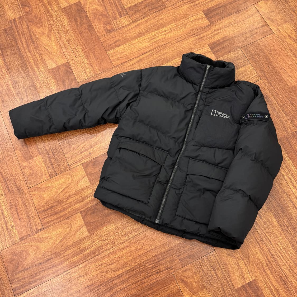XL 내셔널지오그래픽 고어텍스 블랙 톨리만 패딩 자켓  상품이미지2