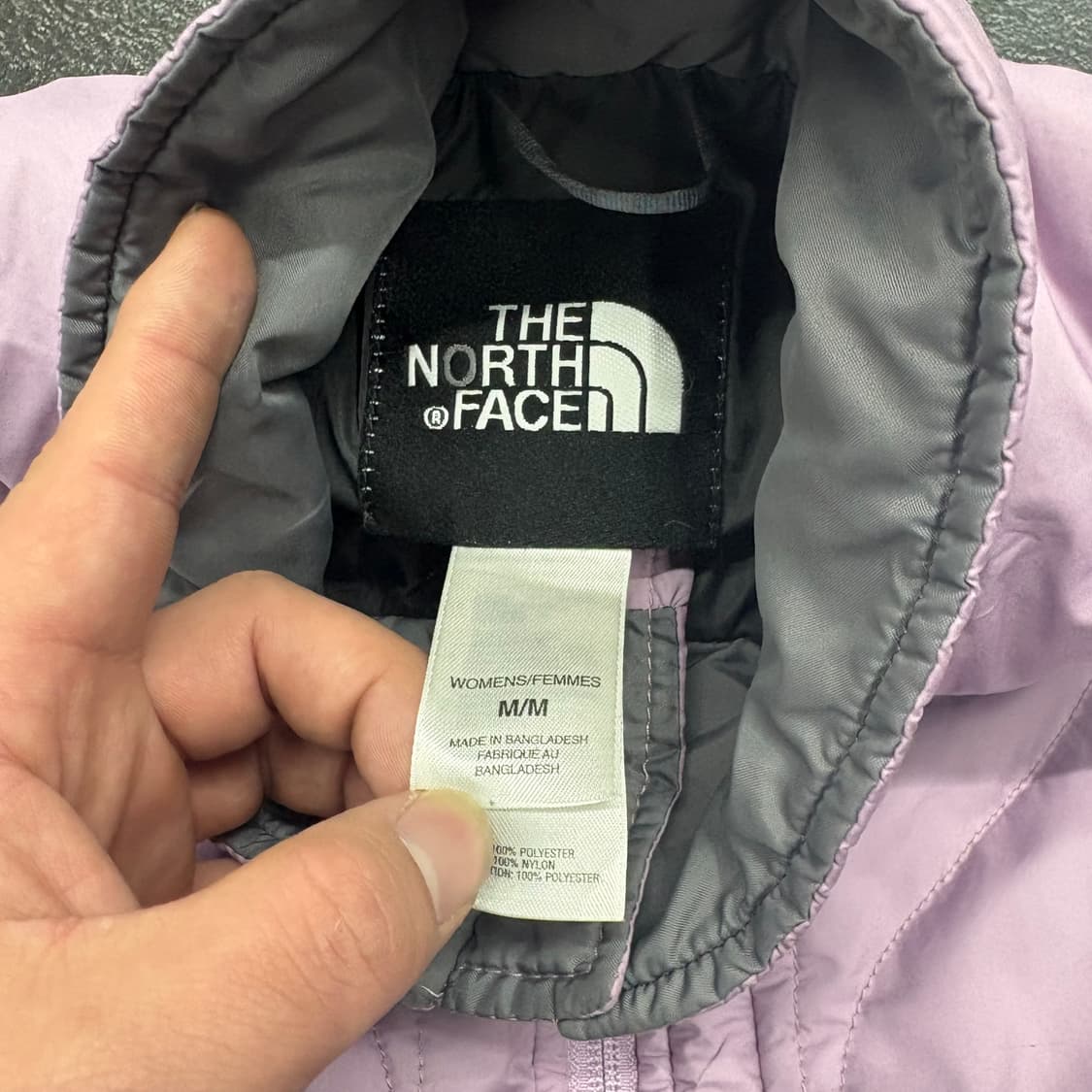 (85)노스페이스패딩조끼라벤더 상품이미지4