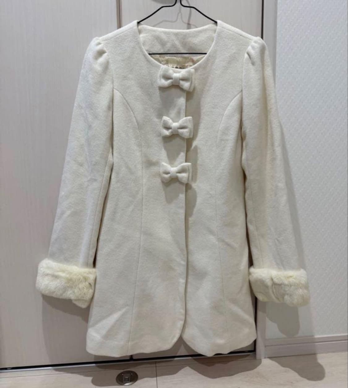 로디스포토 3연 리본 히메갸루 코트 빈티지 라떼갸루 짜잔씨 상품이미지1