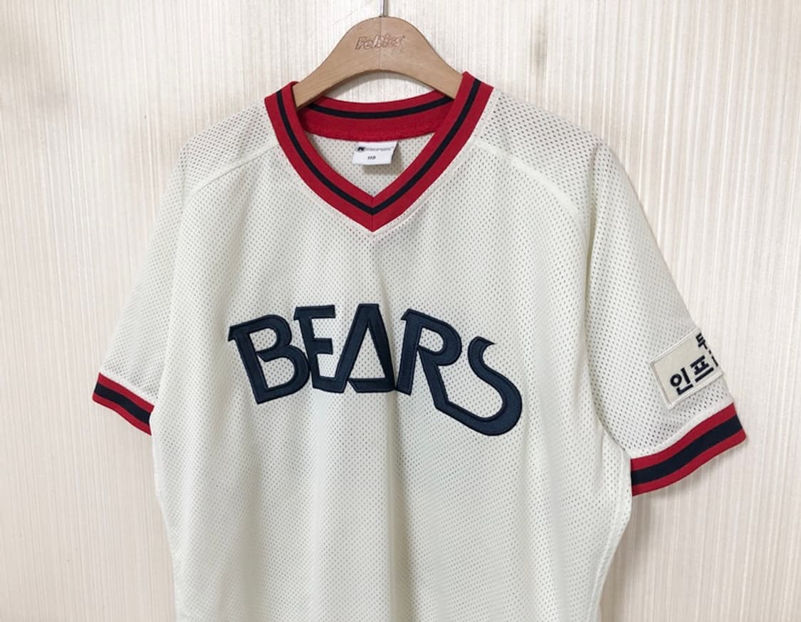 KBO 두산베어스 올드 홈유니폼/져지 110 #32 김재환(싸인) 상품이미지6