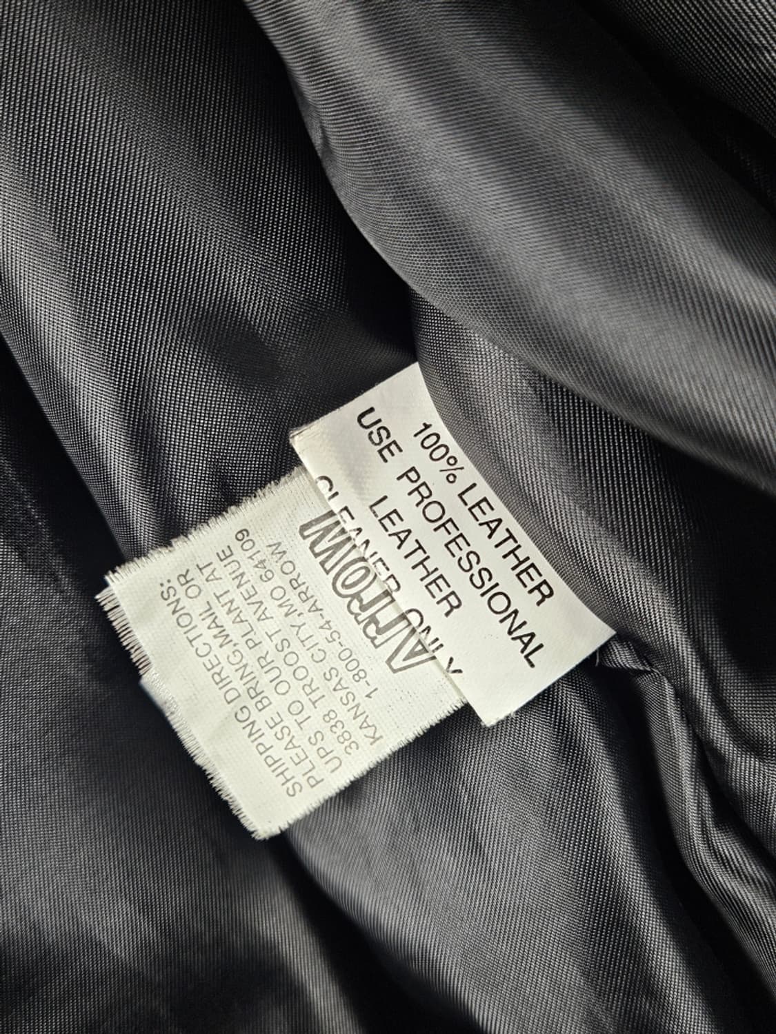 제프해밀턴 나스카 맷 켄세스 스미노프 가죽자켓 ( XL ) / 8066 상품이미지8