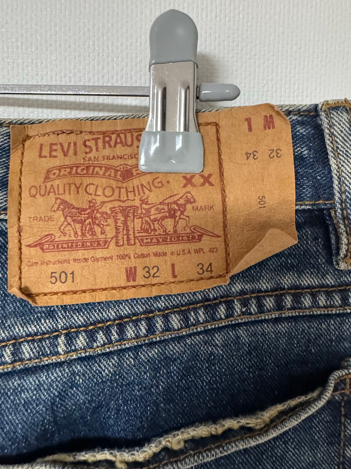 34/33) 리바이스 501 엔지니어드 제팬 상품이미지6