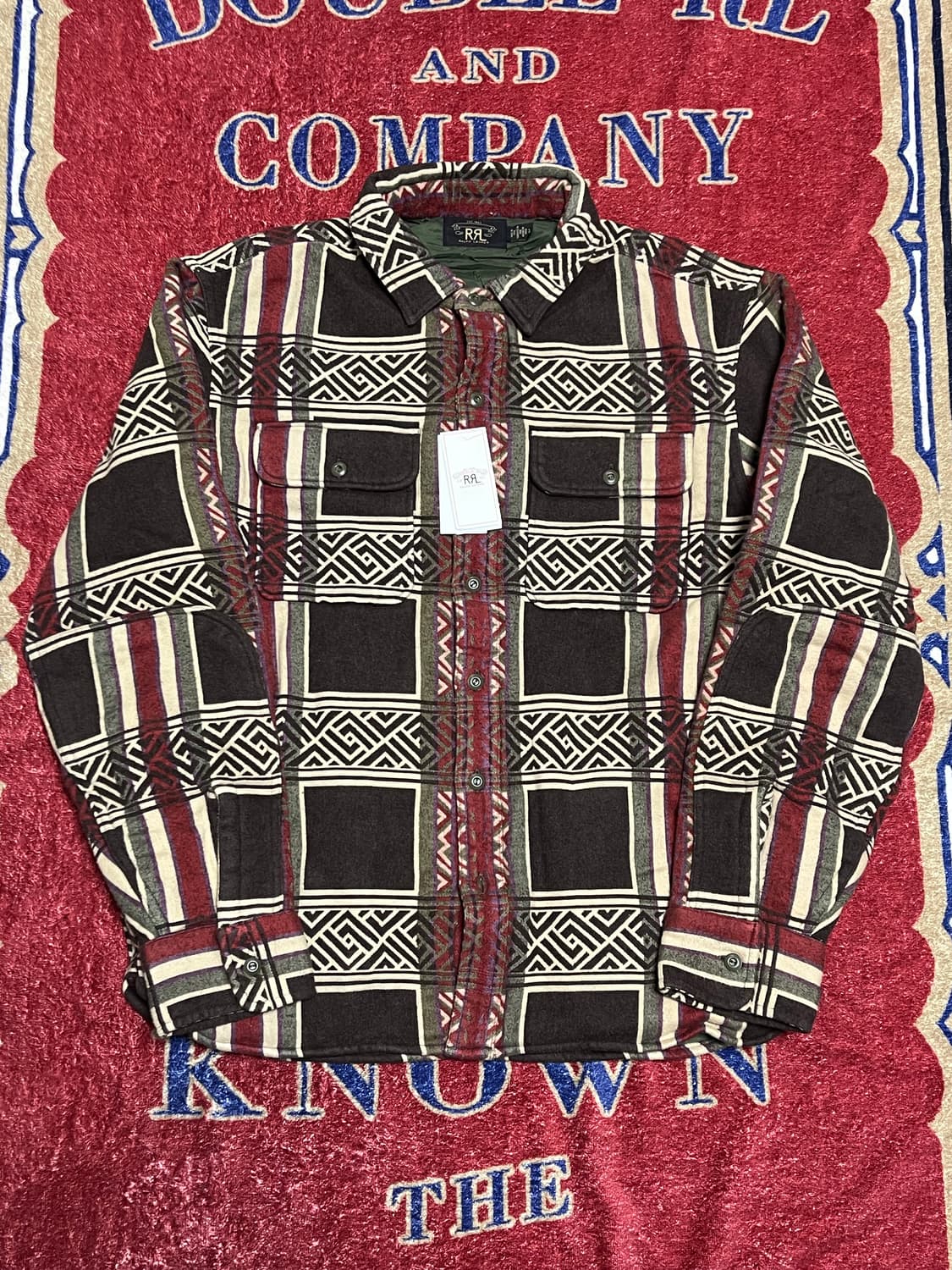 더블알엘 (RRL) 자카드 오버셔츠 상품이미지1