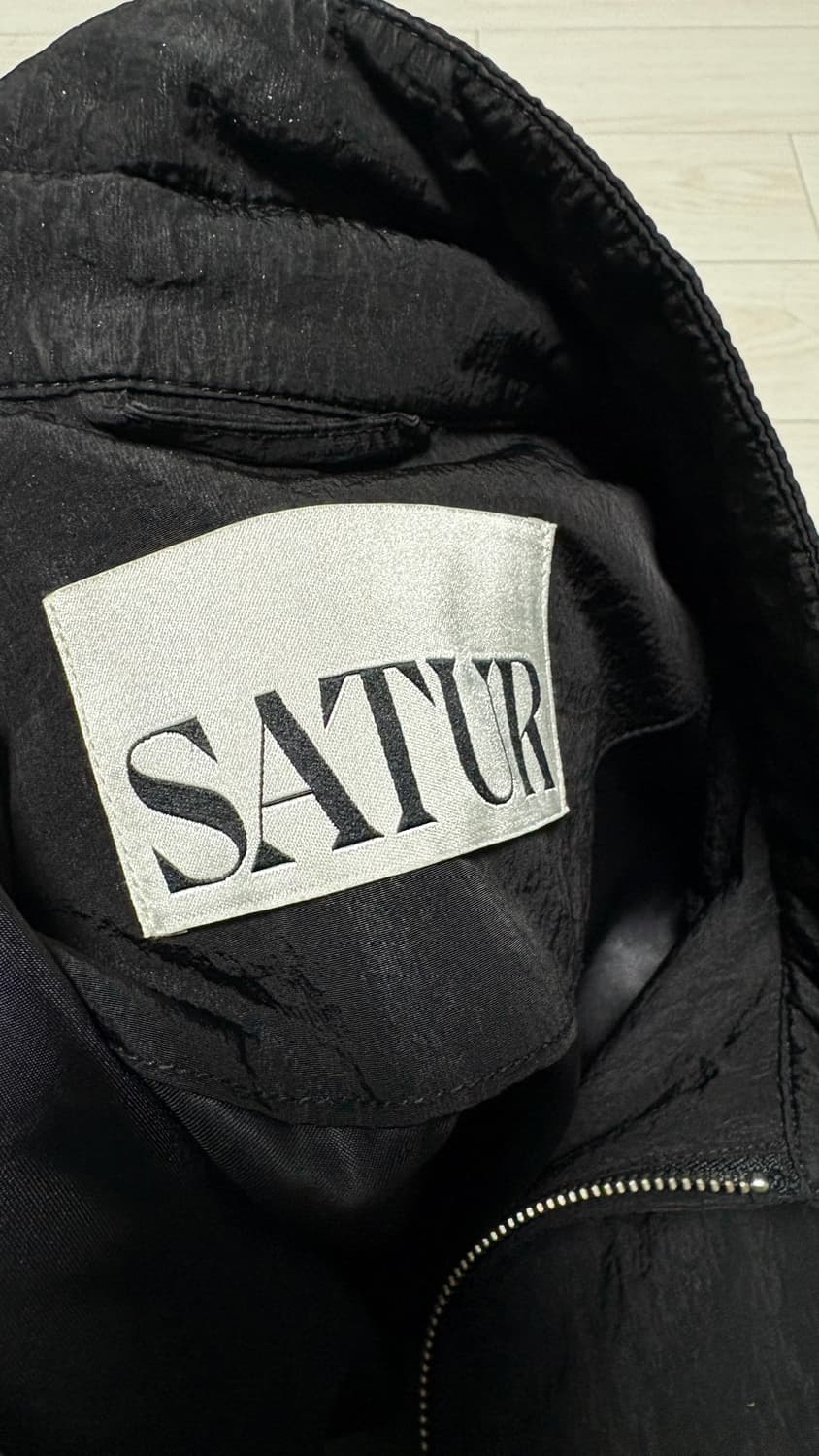 세터 블루종 MA-1 자켓 블랙 XL 상품이미지4