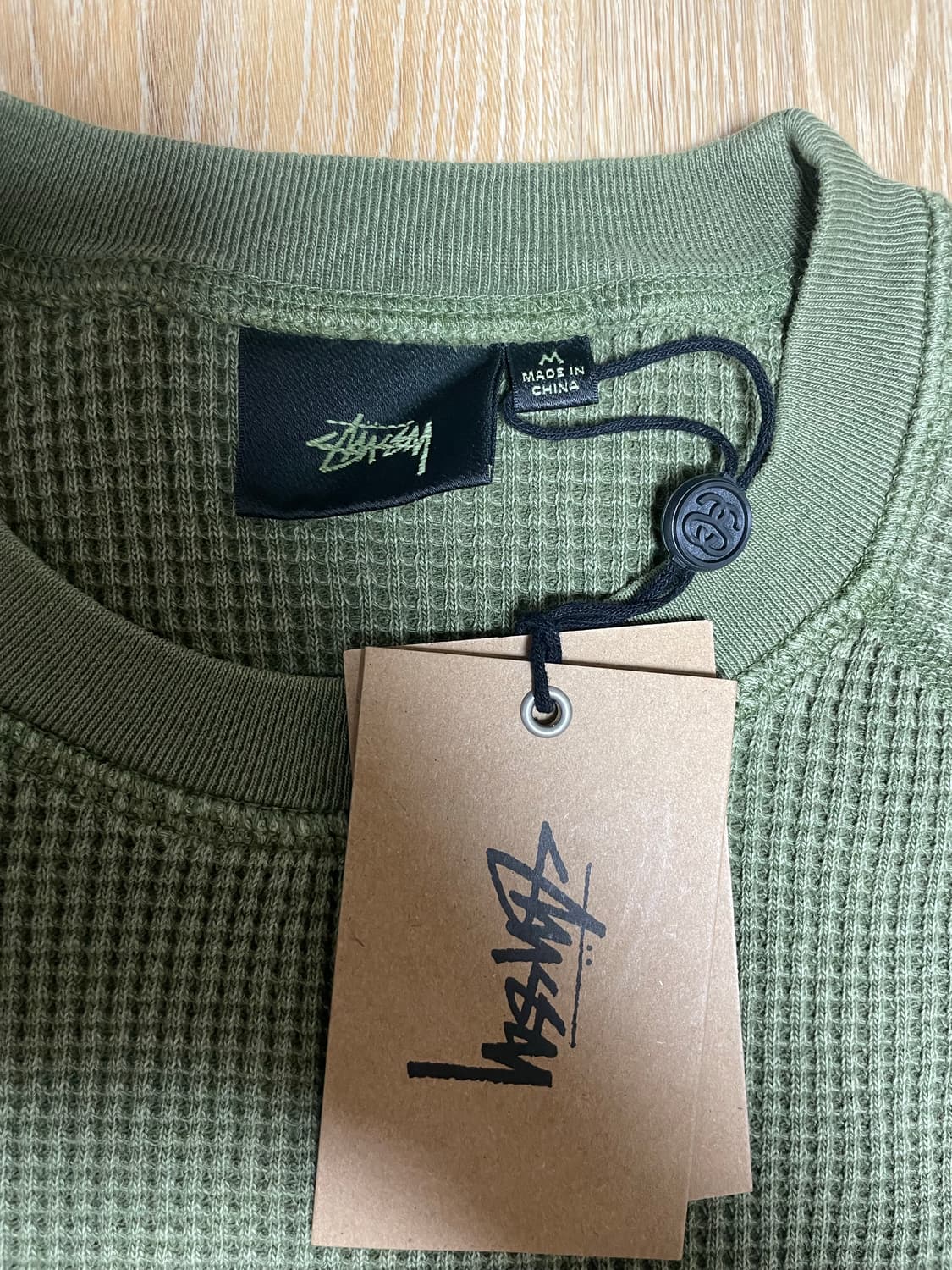 [새상품 M] 스투시 써멀 MANTRA RAGLAN THERMAL 상품이미지4