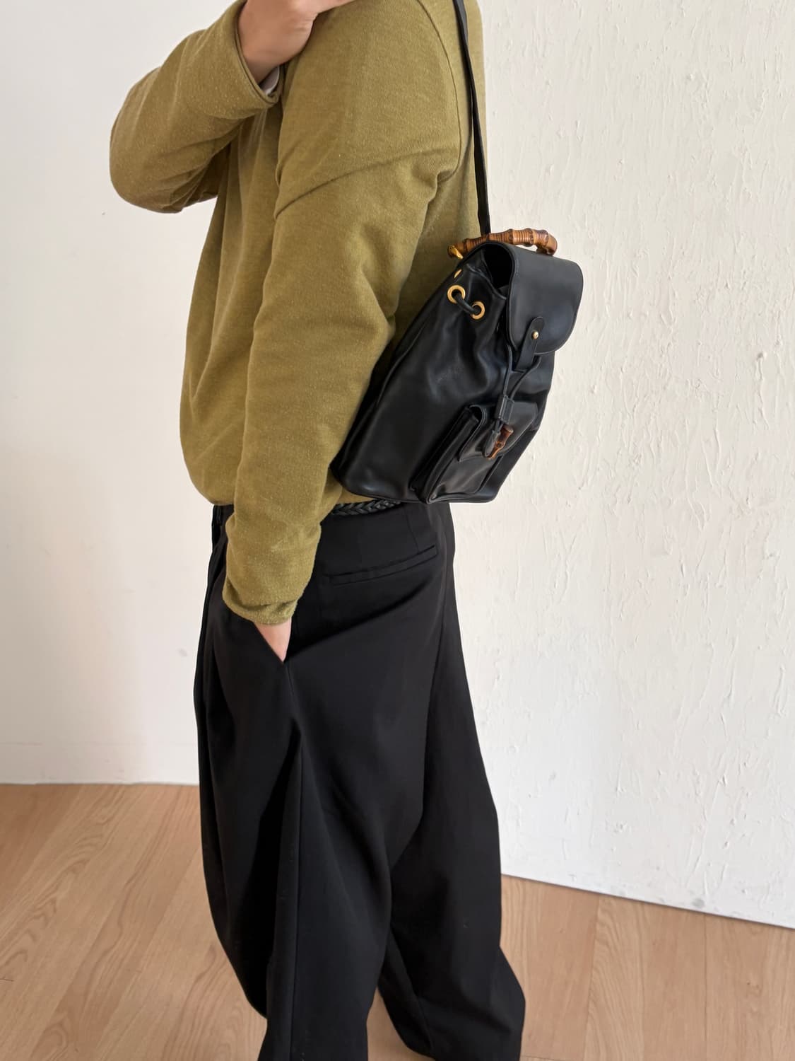 구찌 뱀부 미니 백팩 상품이미지1