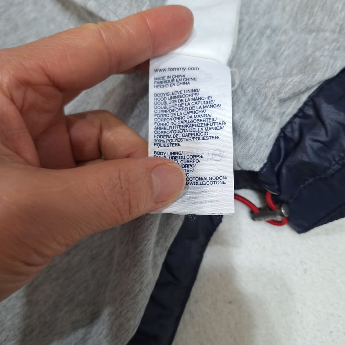 타미힐피거  바람막이L 상품이미지3