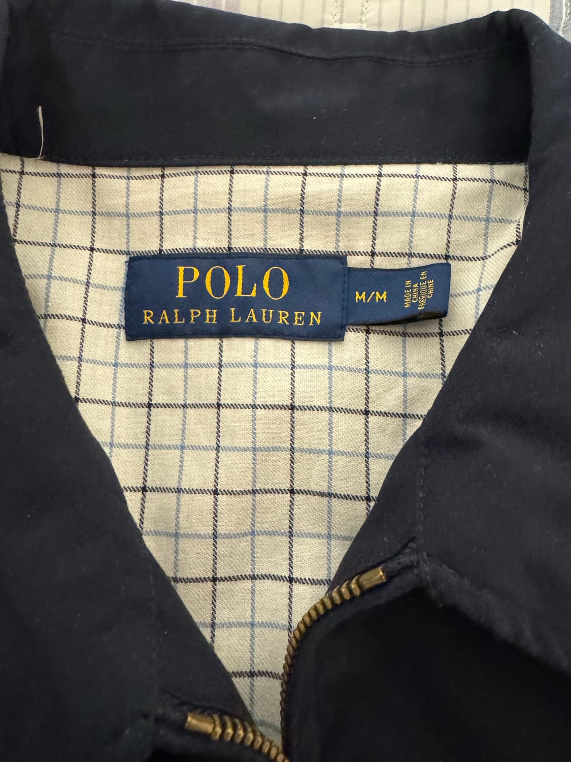 폴로 랄프로렌 블루종 자켓 M 상품이미지3