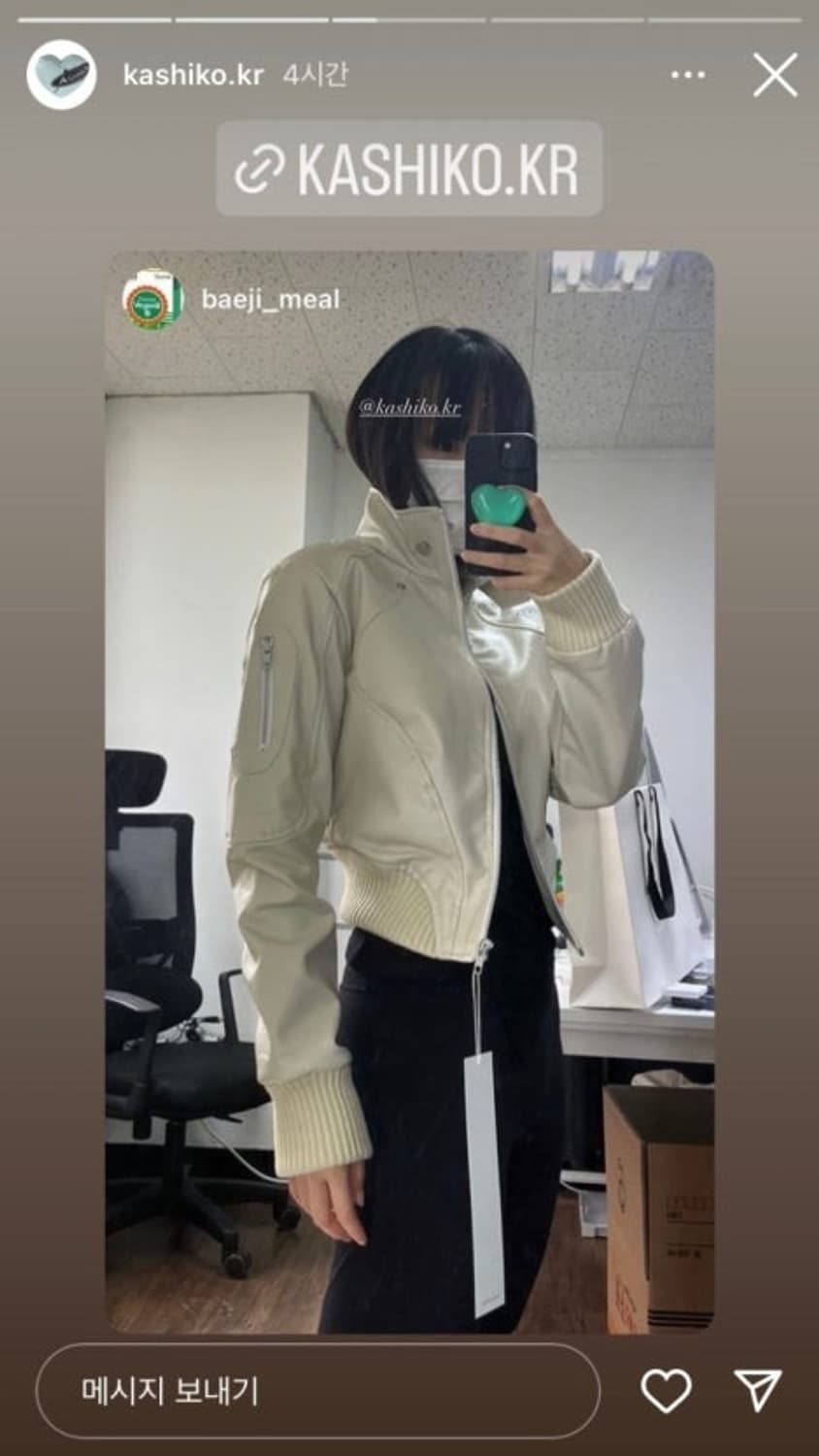 카시코 레더자켓 상품이미지3