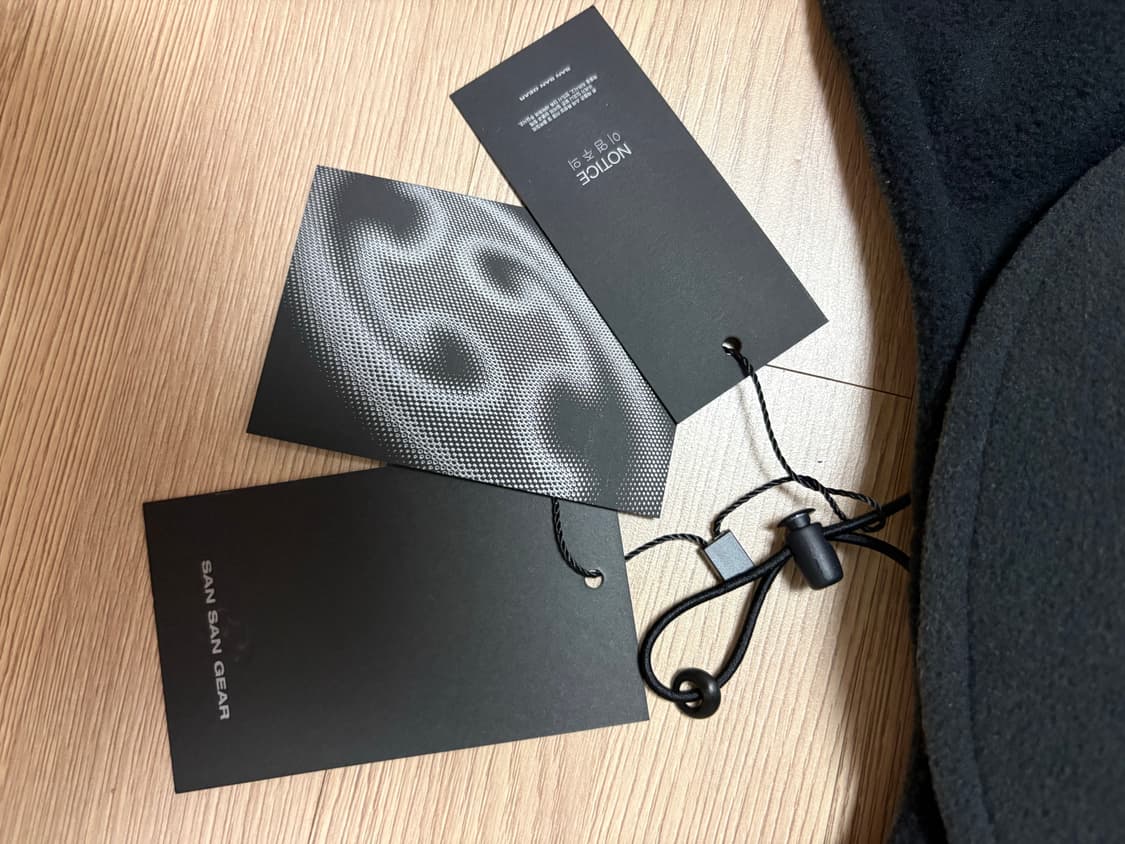 산산기어 플리스 캡 차콜 상품이미지2