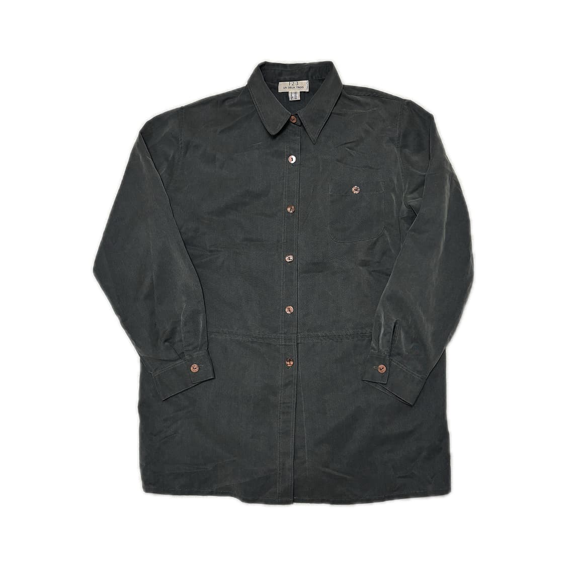 빈티지 단추 디테일 셔츠 상품이미지1