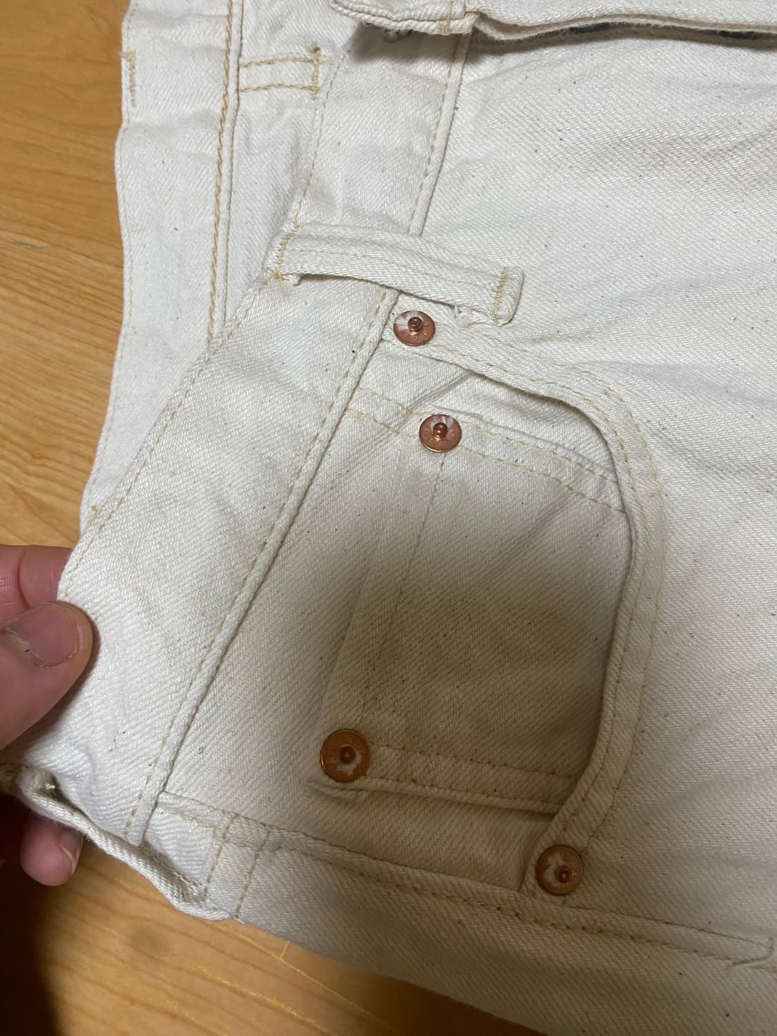 풀카운트1101 ecru 30x32 새상품 상품이미지3