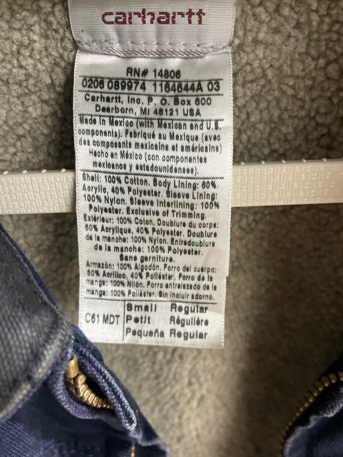 칼하트 빈티지 자켓 상품이미지2