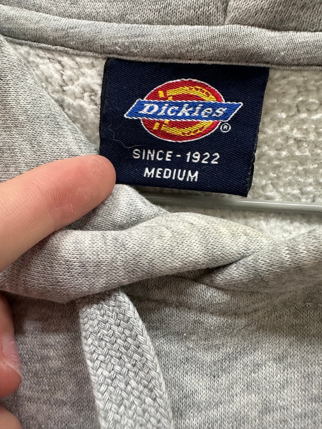 디키즈 그레이 버건디 후드티 상품이미지3