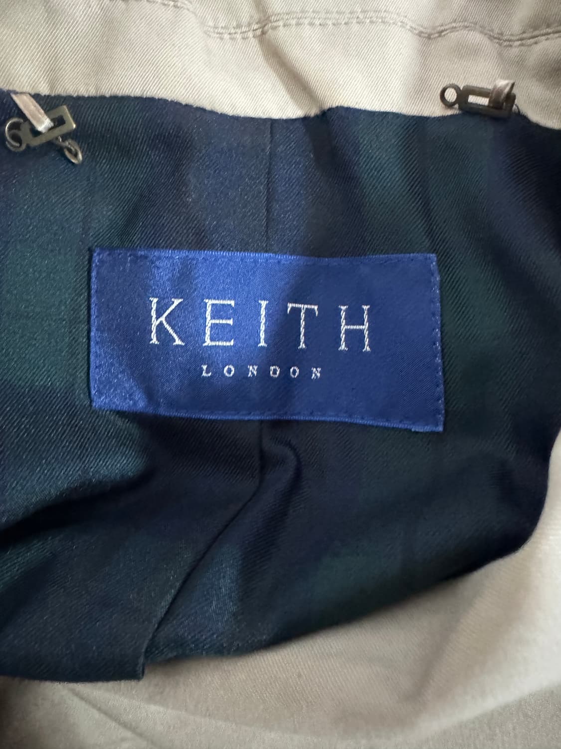 여성 키이스 KEITH  벨티드 트렌치 코트 상품이미지3