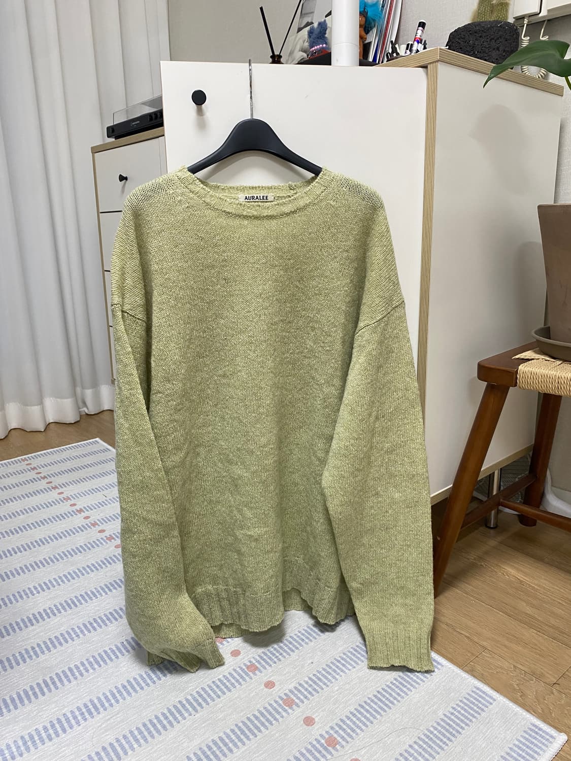 Auralee 오라리 셰틀랜드 울 니트 5사이즈 상품이미지1