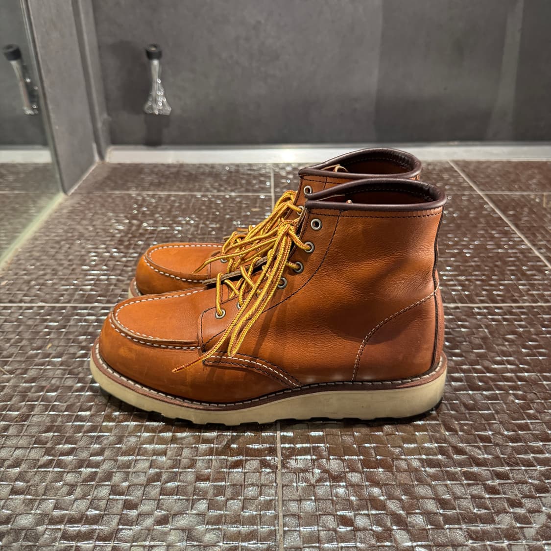 레드윙 redwing 목토 부츠 풀박스 240mm 브라운 워커 상품이미지6
