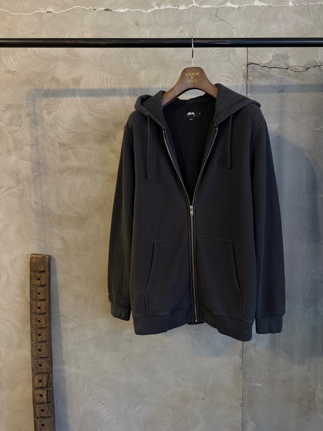 스투시 짚업 후드티 100 상품이미지4