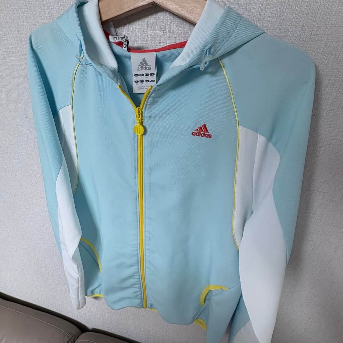 [L] ADIDAS skyblue windbreaker vintage 상품이미지2