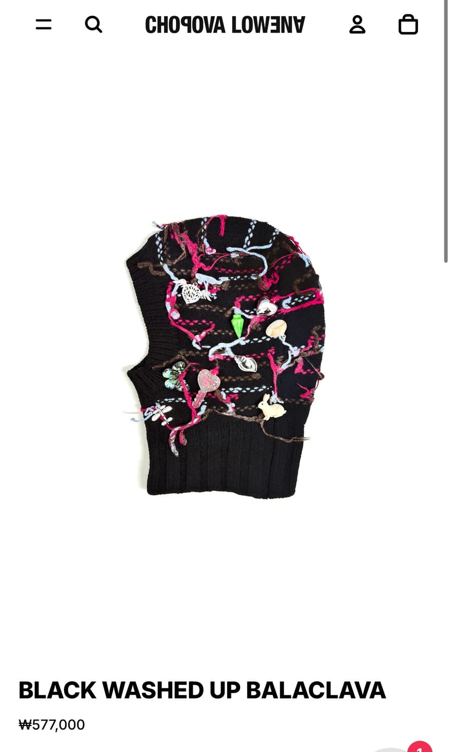 초포바 로위나 25fw 바라클라바 상품이미지3