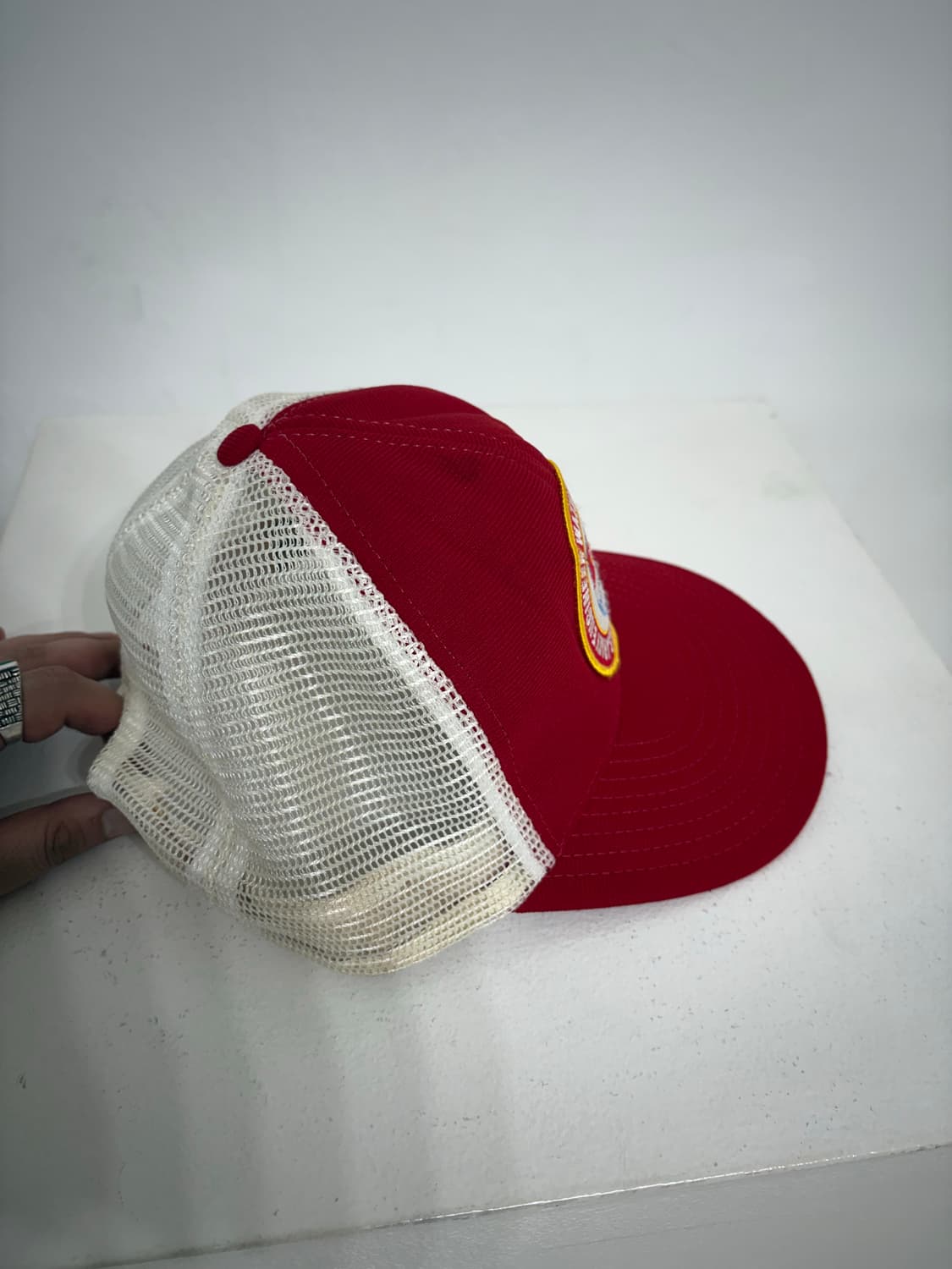 70's U.S Army engineer Mash Trucker cap  상품이미지3