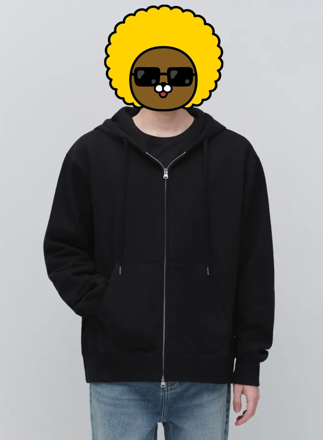 [XL] 무신사 스탠다드 기모 후드집업 상품이미지1