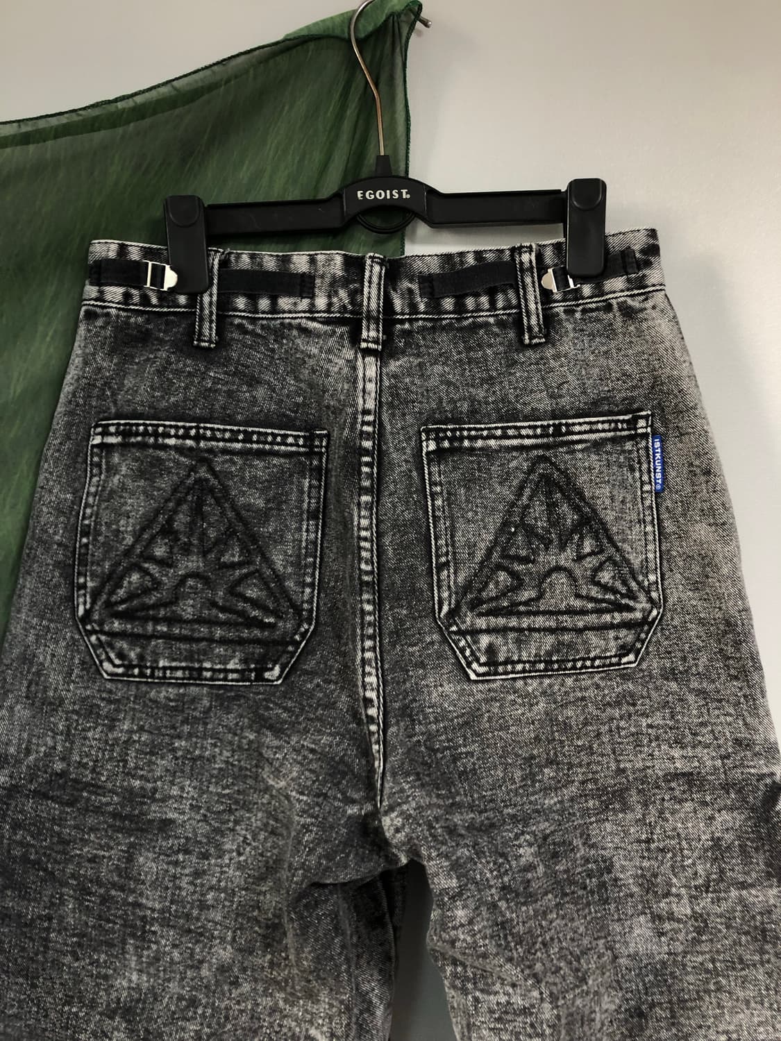 istkunst 이스트쿤스트 워싱데님카고팬츠 S 상품이미지7