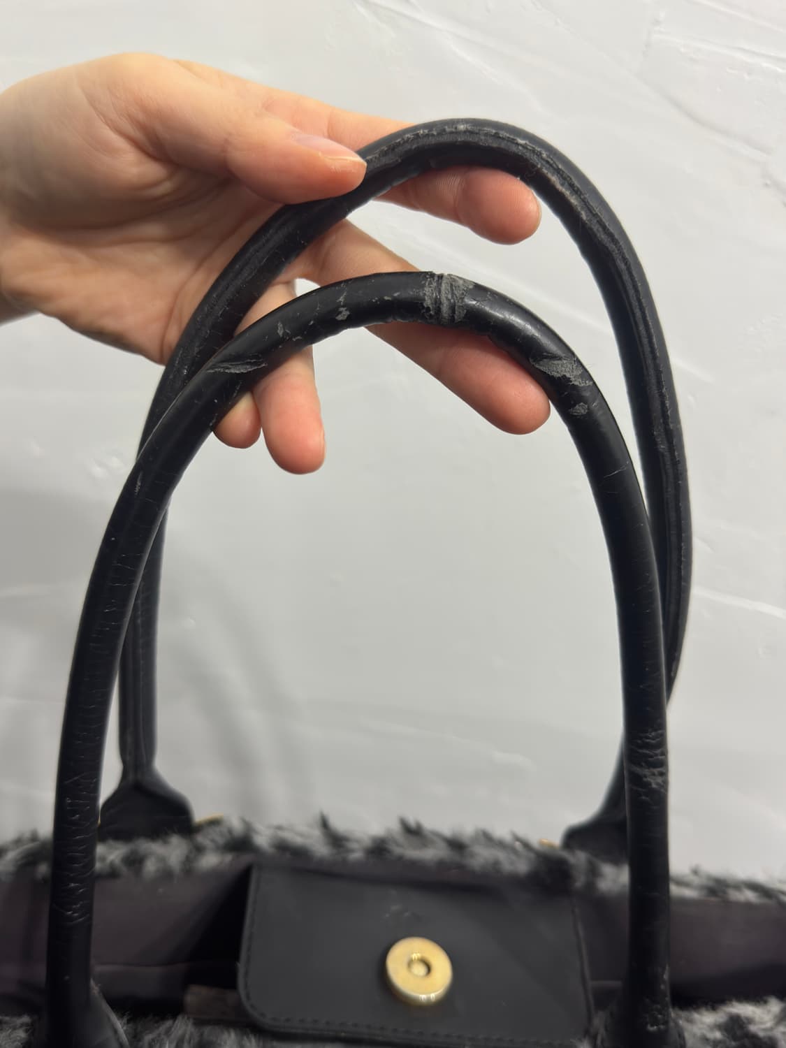 samantha vega leopard tote fur shoulderb 상품이미지5