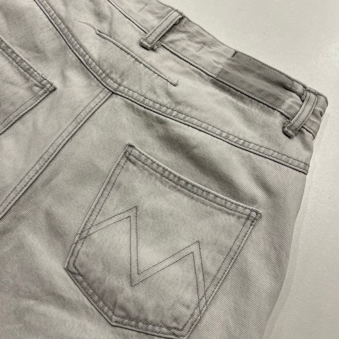 [S] 24s 마뗑킴 데님 반바지 컷오프 디자인 상품이미지4