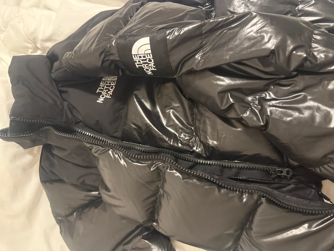 노스페이스 블랙 패딩 눕시 *새상품 상품이미지2