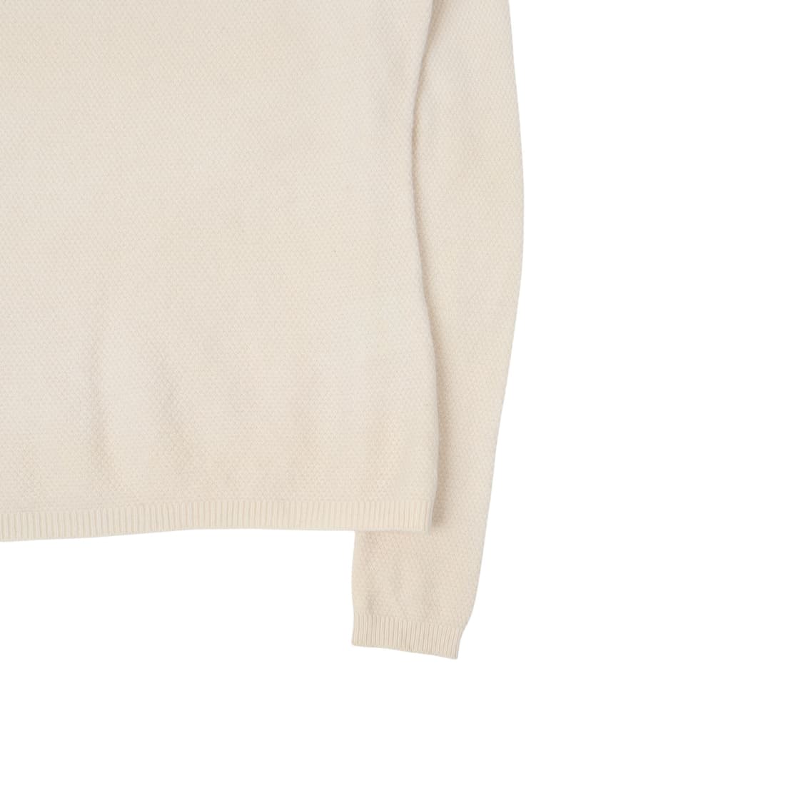 라코스테 우먼스 아이보리 울 니트 상품이미지4