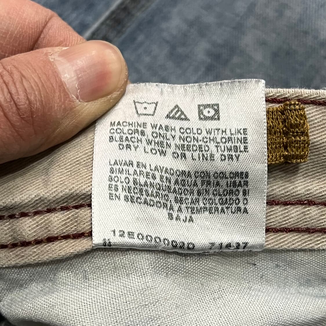  리 덩가리 카펜터 데님팬츠 y15418 상품이미지8