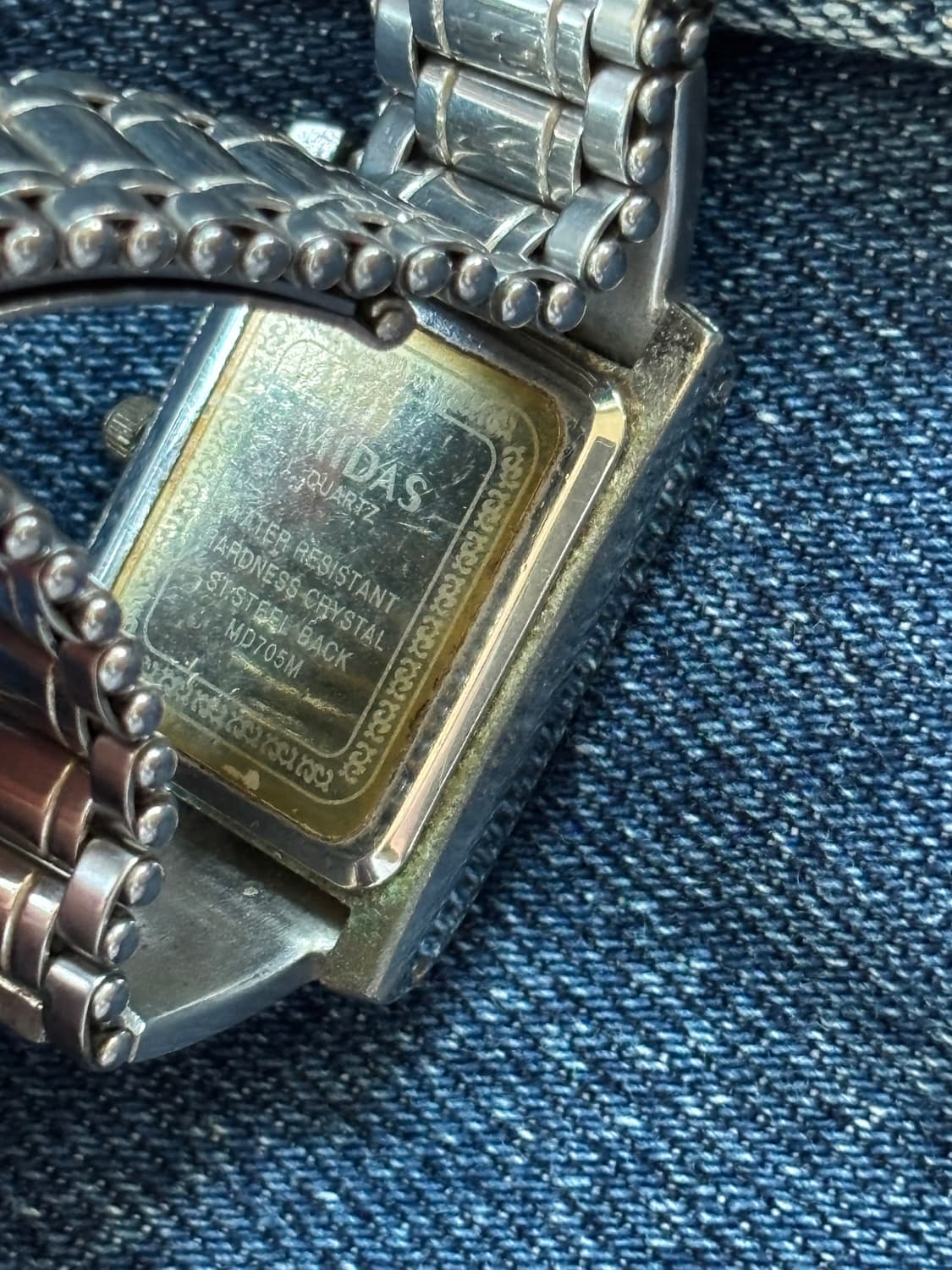 vintage midas quartz metal watch 상품이미지5
